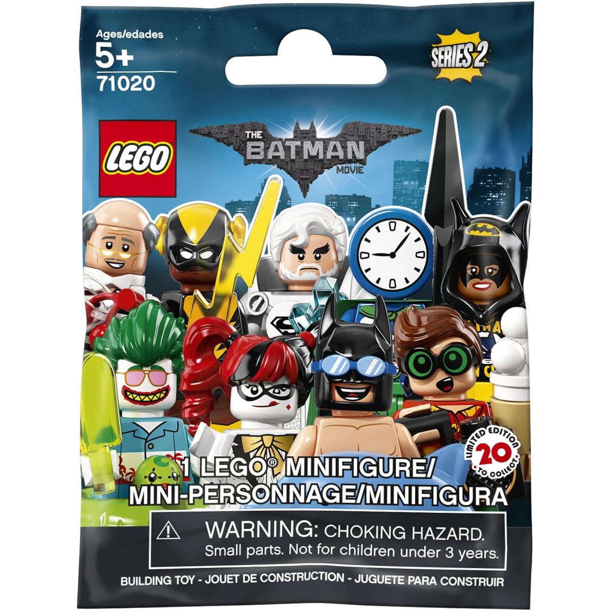 LEGO 71020 Minifgure THE LEGO BATMAN MOVIE Series 2 - 1 Figure