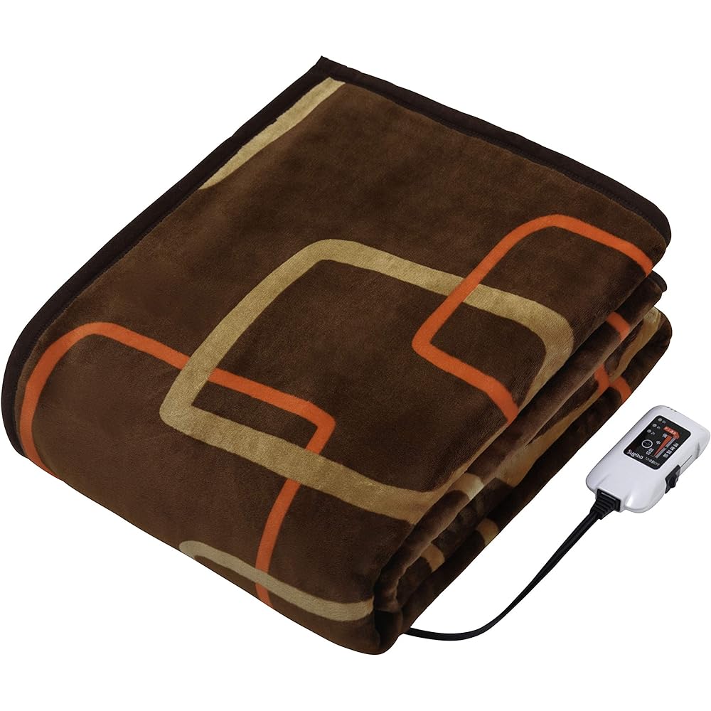 Sugibo [Online mail order limited model] Premium Boa Electric Blanket Wide SB20KW15(DB) Dark Brown