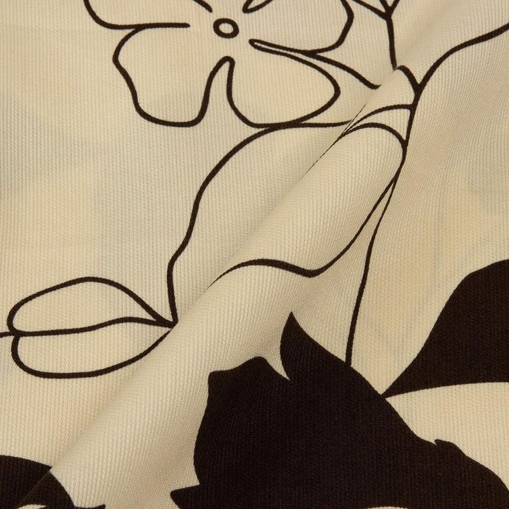 Nishikawa Mee 3 Step Cover Replacement, Easy, Short and Stress-free Duvet Cover, Double Brown, Full Open Zippers on Both Sides, Snap Closure, Snap Hook, Smooth 100% Cotton, Good Absorbency,