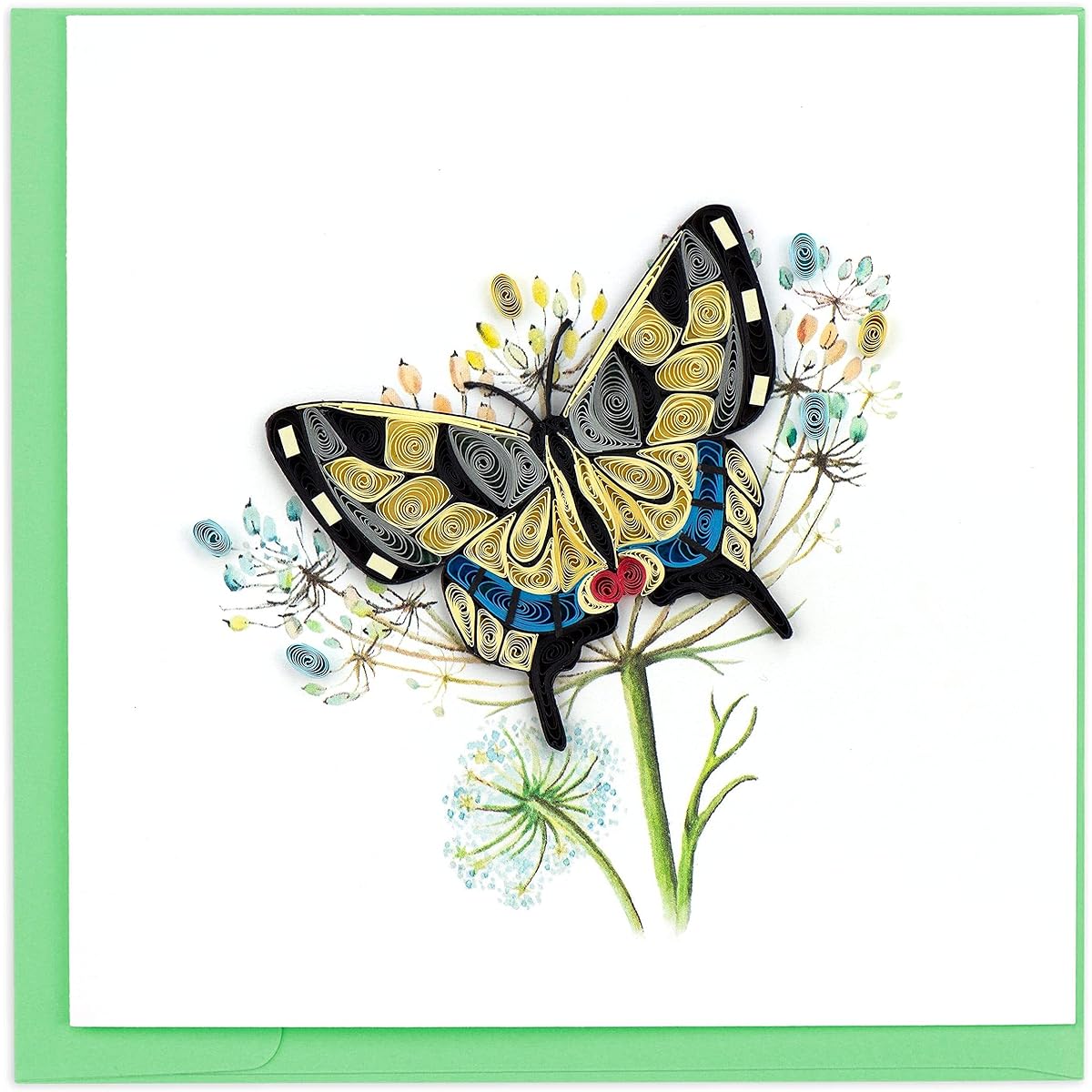 Quilling Card 3D Greeting Card Swallow Tail Butterfly