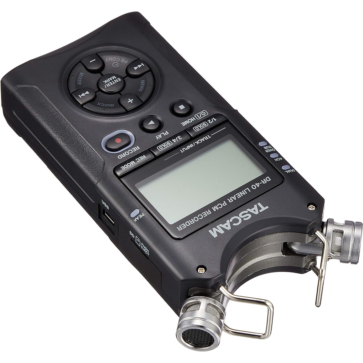 TASCAM DR-40 VER2-J 4ch Linear PCM Recorder 24bit/96kHz High Resolution Handy Recorder Youtube ASMR Music Wild Bird Railway Recording