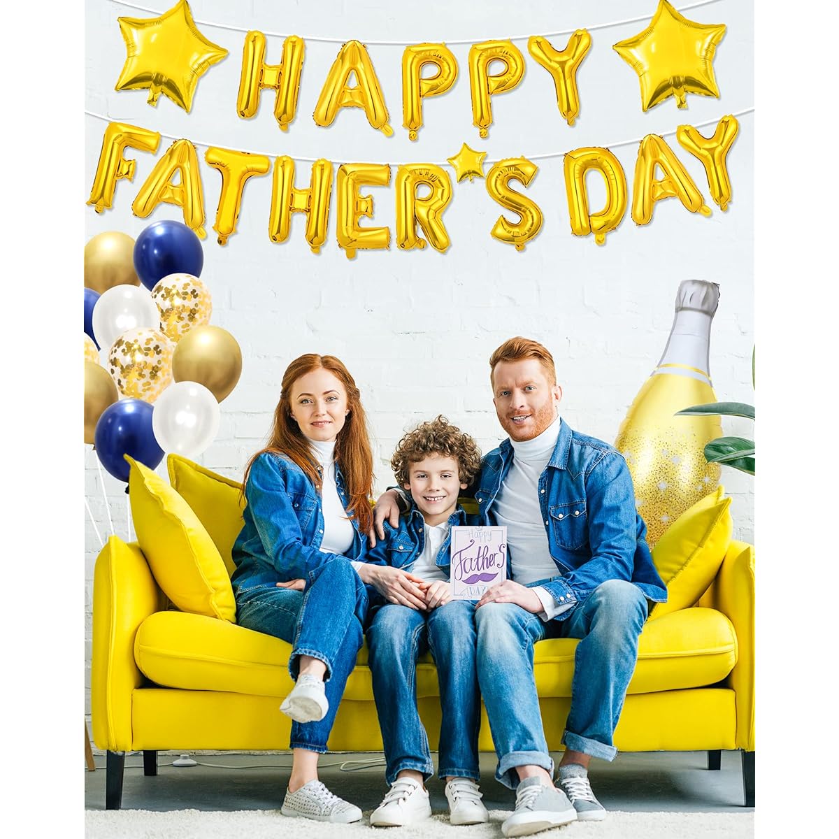 HAPPY FATHER DAY Balloon Set Father's Day Party Decorations
