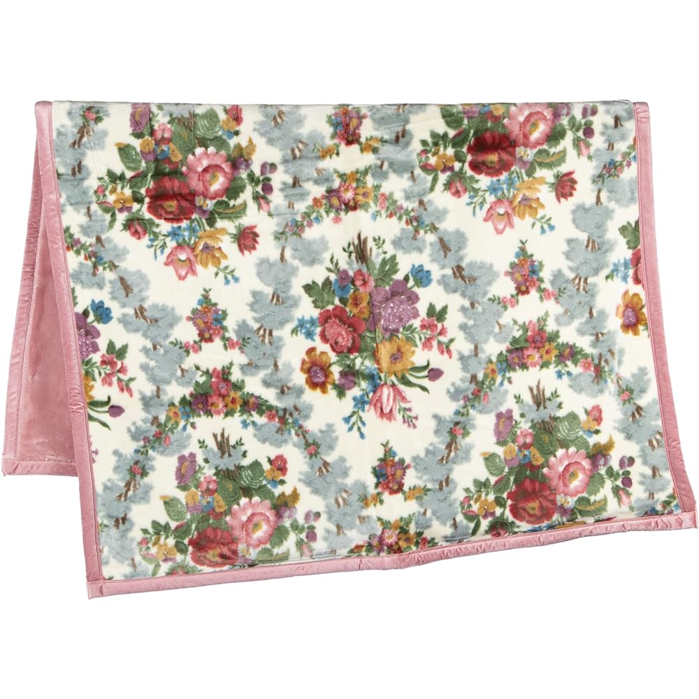 nishikawa [Nishikawa] Acrylic Meyer Blanket (Fuzz Part) Single Washable Sanderson Made in Japan Thick Warm Pink FQ06150000P