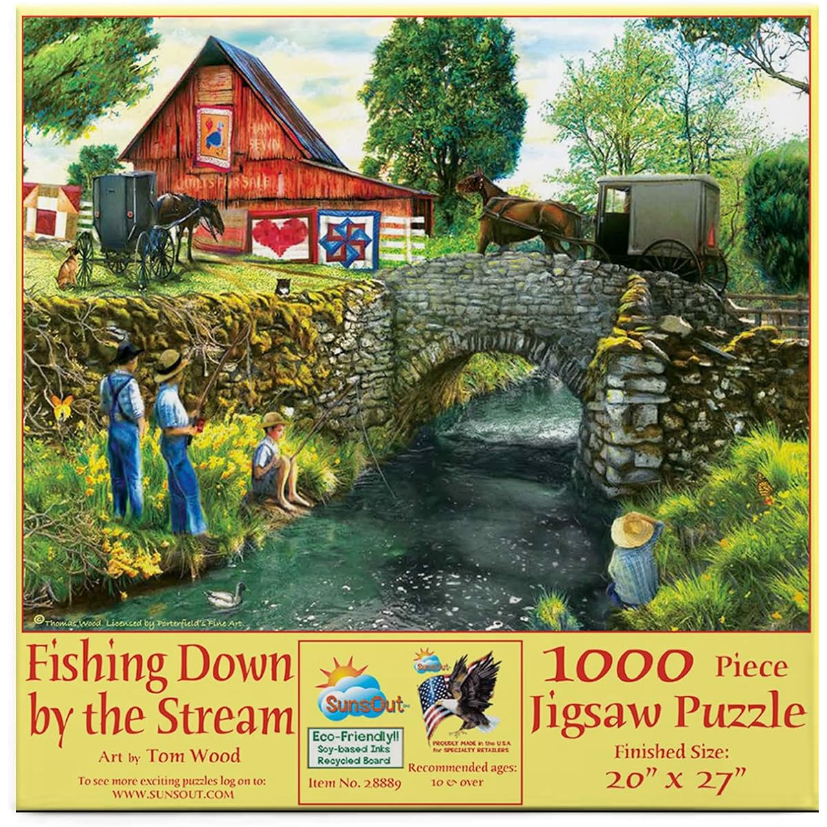 SUNSOUT INC jigsaw puzzle 1000 pieces