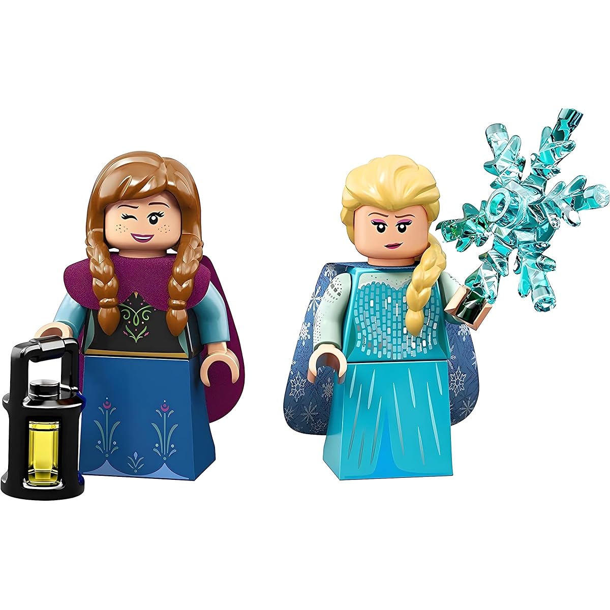 LEGO Disney Series 2: Anna and Elsa from Frozen with Bonus Purple LEGO Cape (71024)