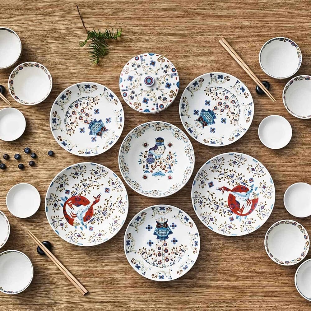 [Regular Imported Product] Iittala Taika Serving Bowl 1.45L White 1022979