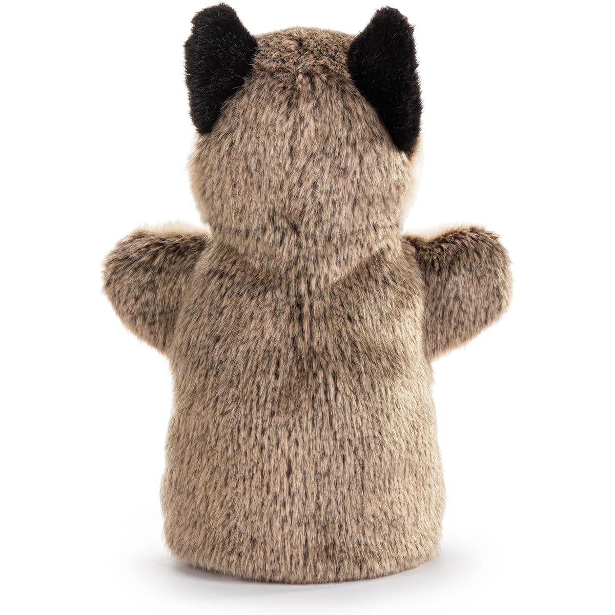 DEMDACO 5004810073 Animal Crafts Wolf Gray and Tan 7.5 x 11 Inch Polyester Soft Plush Hand Puppet