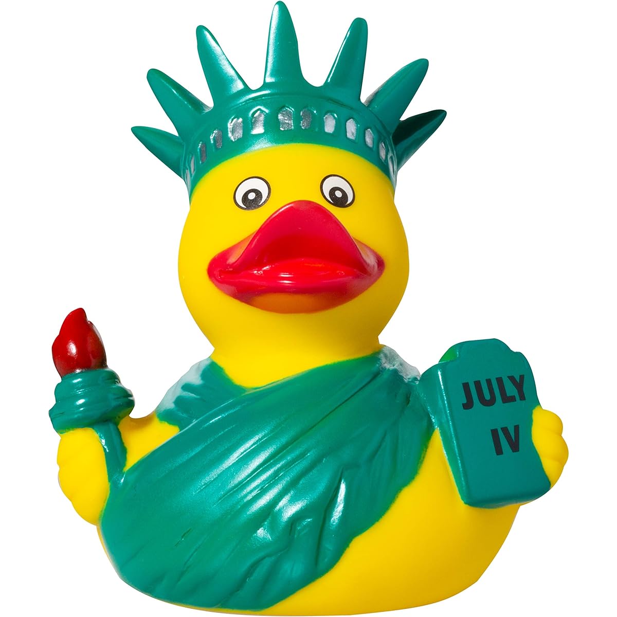 Artisan Owl New York City Souvenir 4" Yellow Rubber Duck (Statue of Liberty Rubber Duck)