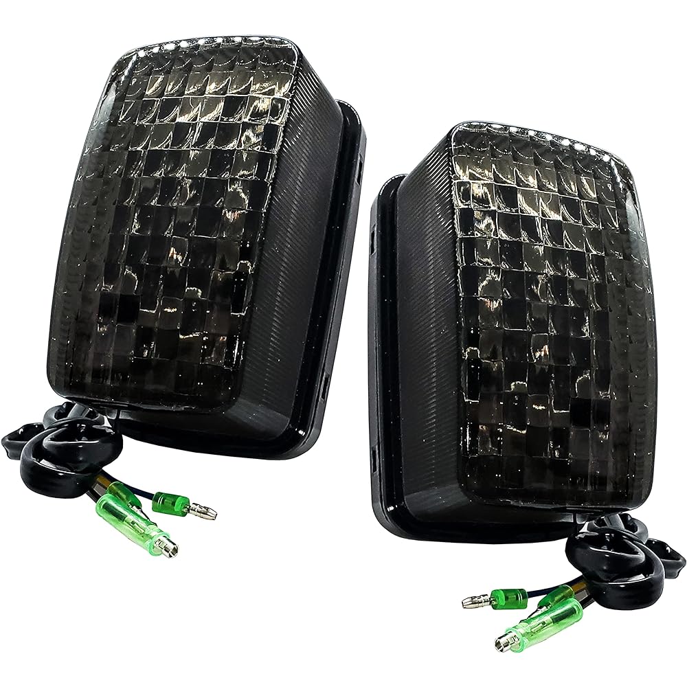 Rhino LED Smoke Lens Tail Brake Stop Aftermarket Light Fits Rhino UTV 450 660 700 SXS 4x4