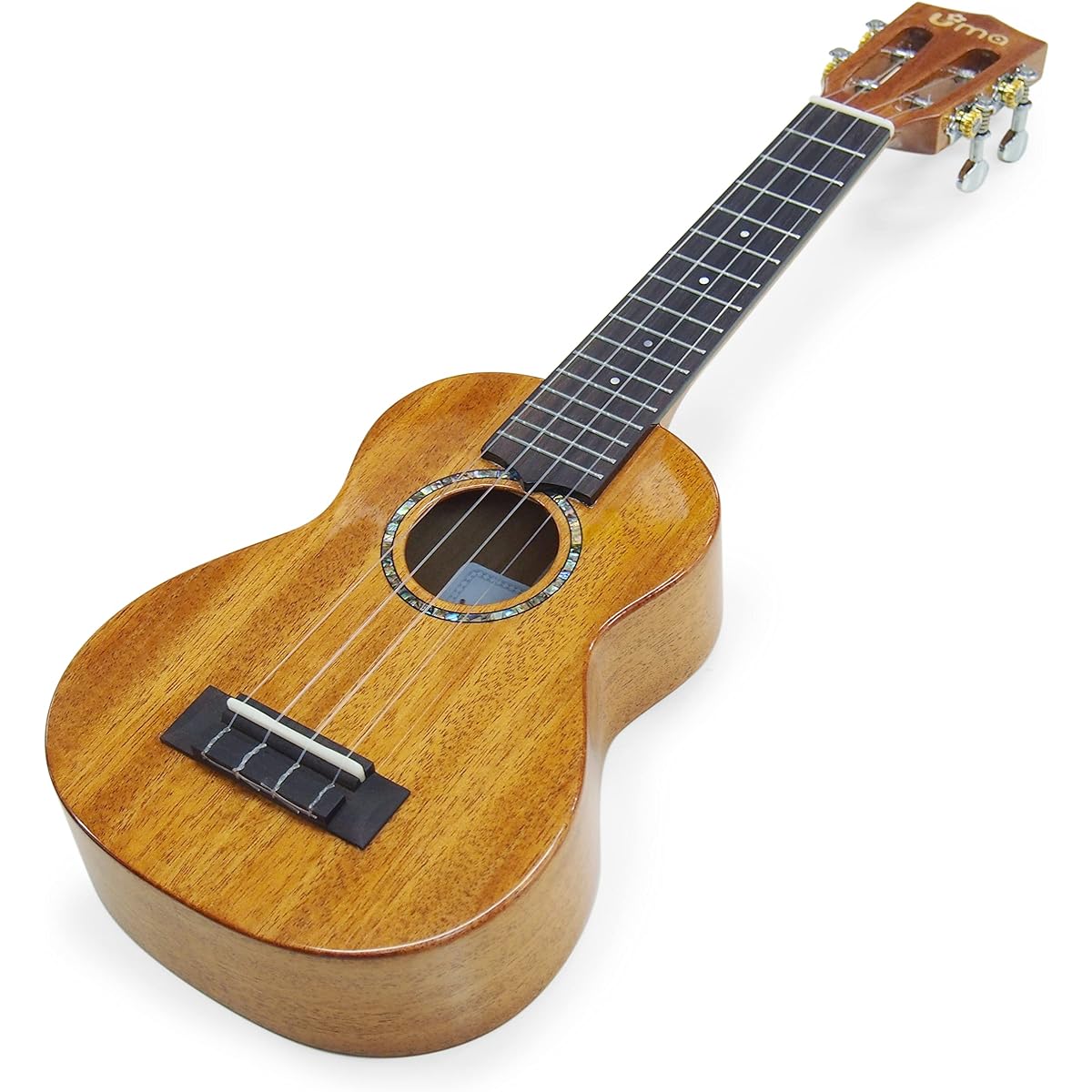 Uma Ukulele UK-20SS N Soprano size Tuner included Mahogany all solid board TR music [string height adjusted] [Taiwanese brand] [sweet sounding mahogany] (u)