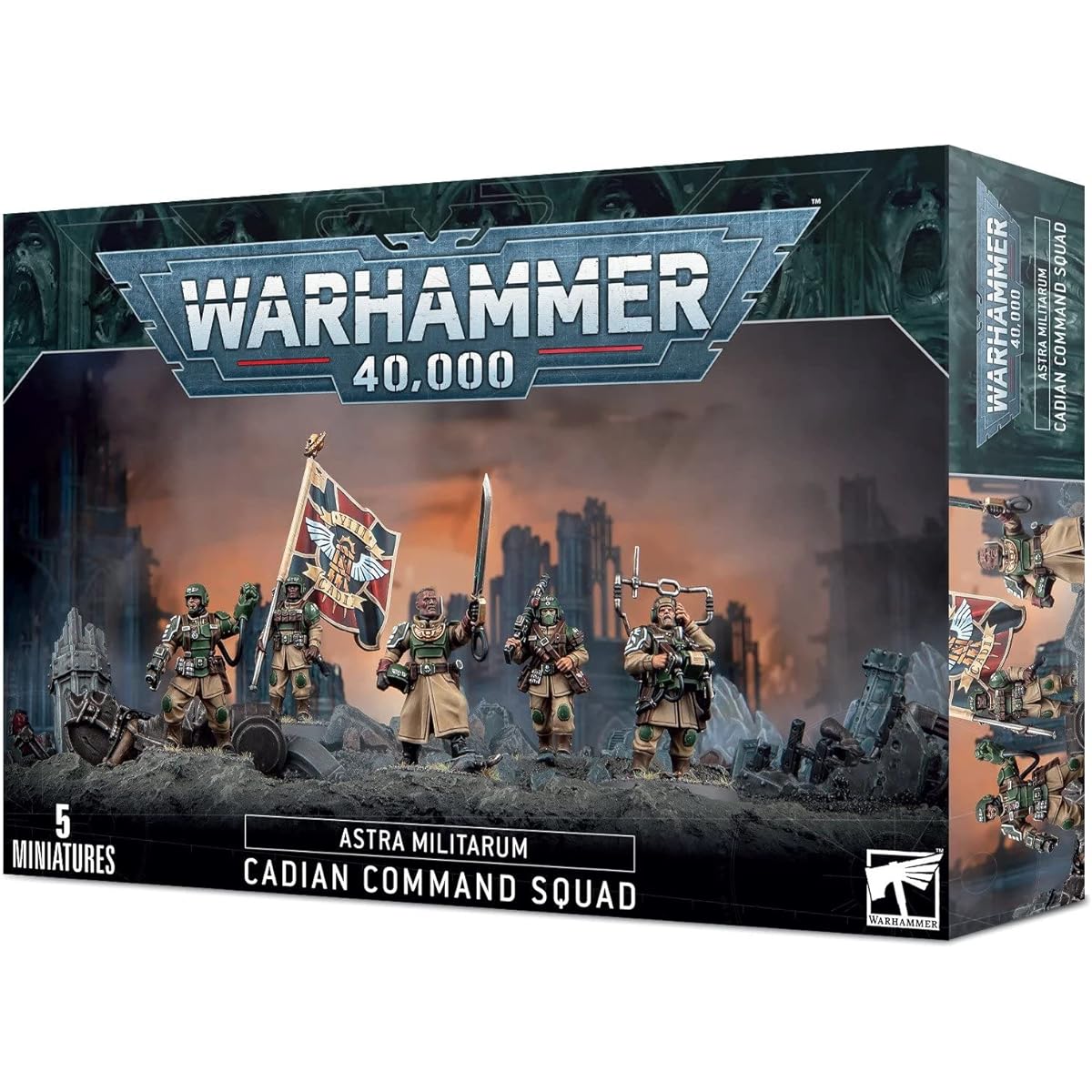 Games Workshop Warhammer 40K: Astra Militarum - Cadian Command Squad