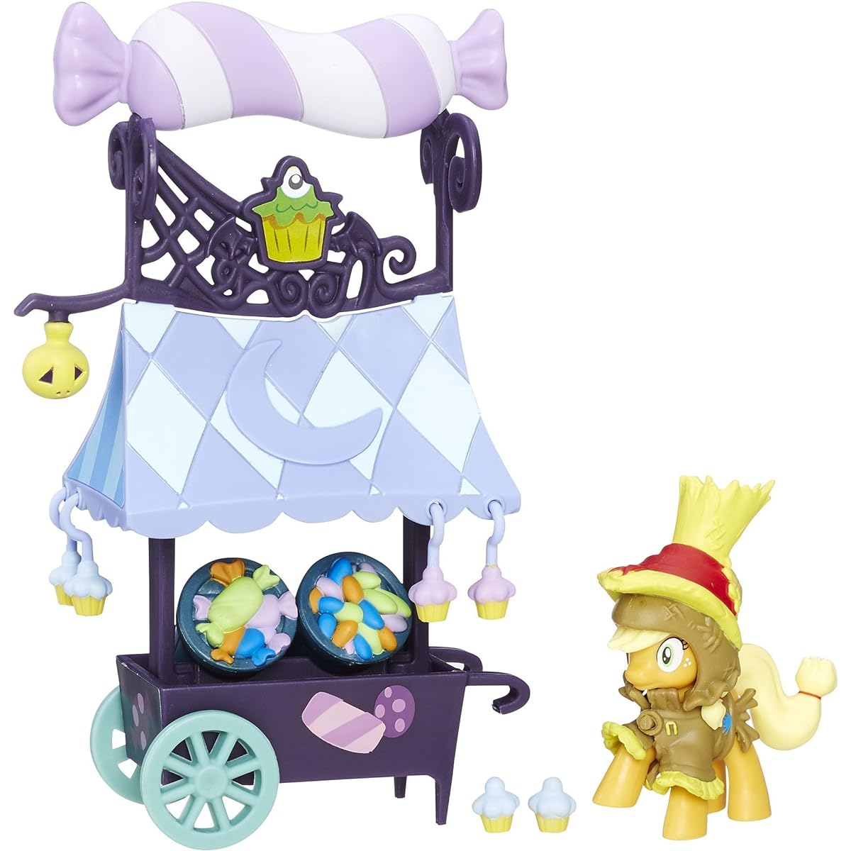 Hasbro My Little Pony Friendship is Magic Collection Sweet Cart with Applejack