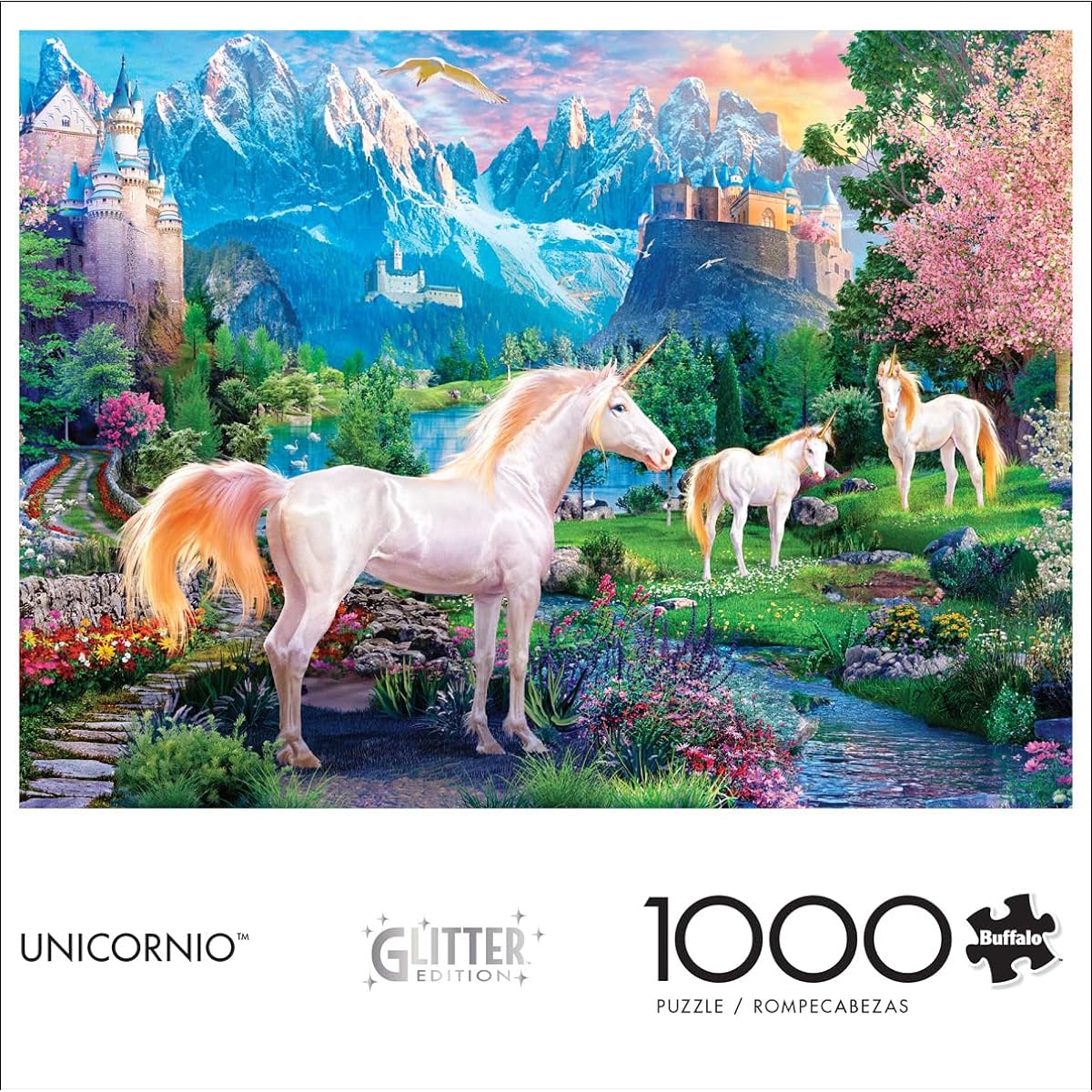 Buffalo Games Josephine Wall Unicornio 1000 Piece Jigsaw Puzzle