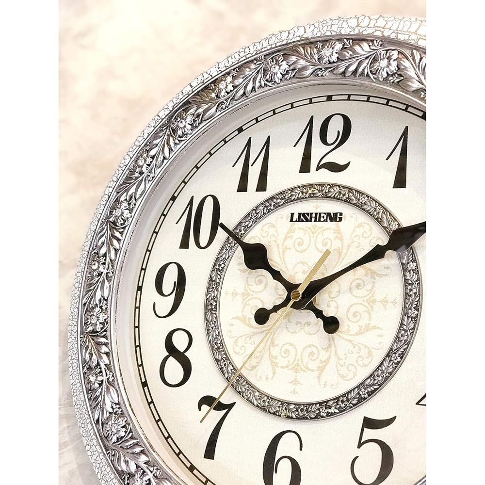[Wall Clock] Victorian Palace Wall Clock (Round) White