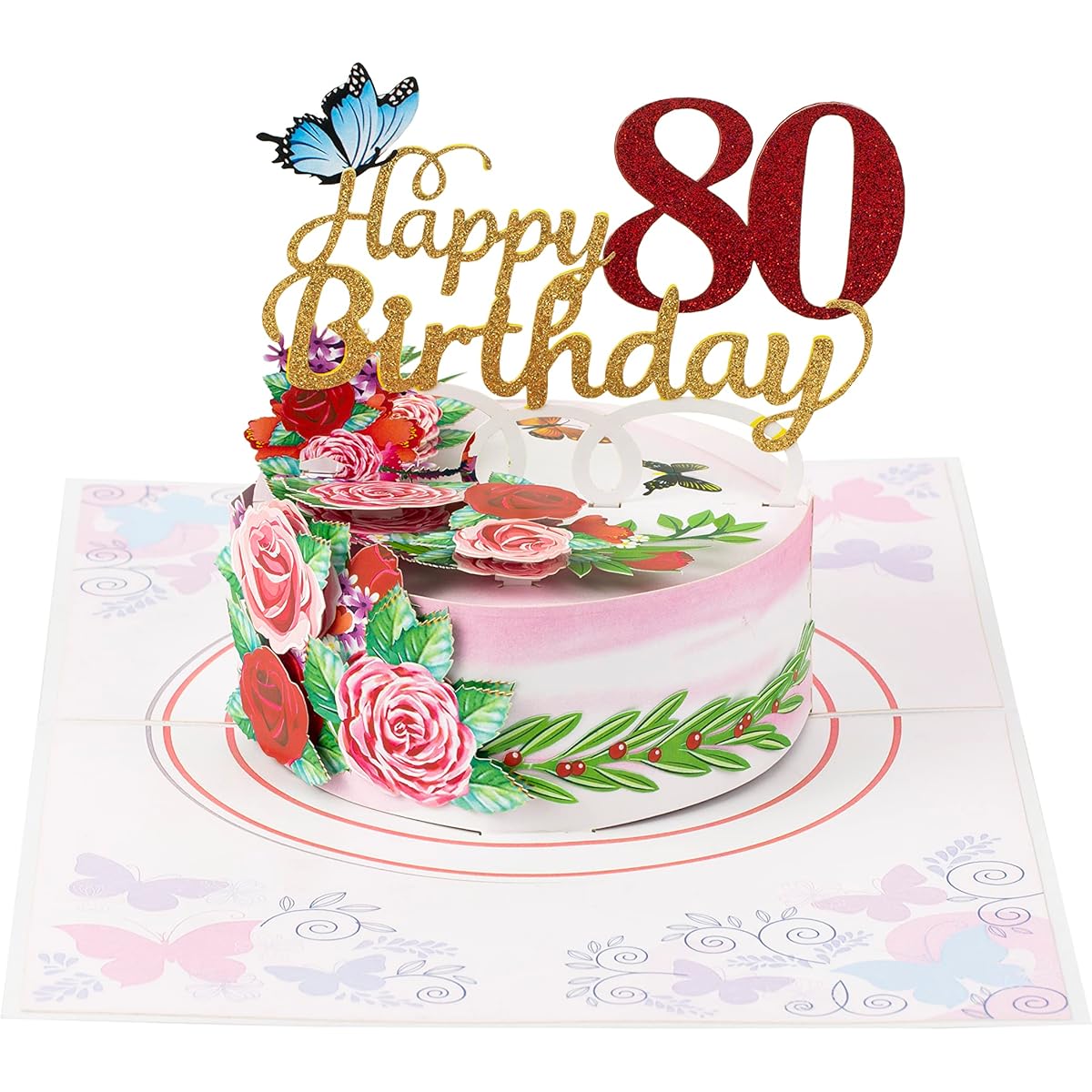 TRUANCE birthday cake 80 years old