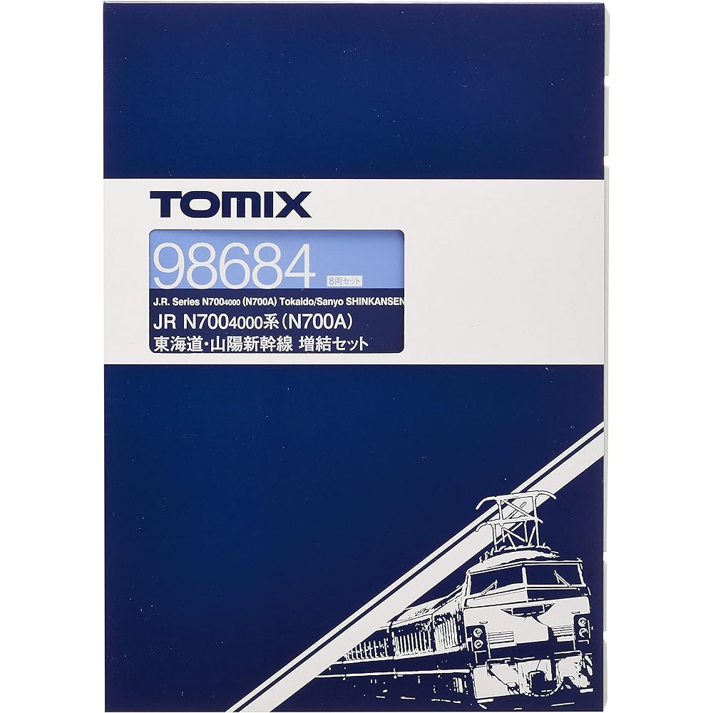 TOMIX N gauge N700 4000 series N700A Tokaido/Sanyo Shinkansen extension set 8 cars 98684 Railway model train