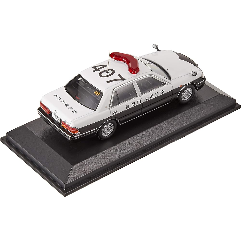 Hiko Seven RAI'S 1/43 Toyota Crown (JZS155Z) 2000 Kanagawa Prefectural Police Traffic Department Traffic Riot Police Vehicle (407) Completed Product H7430006