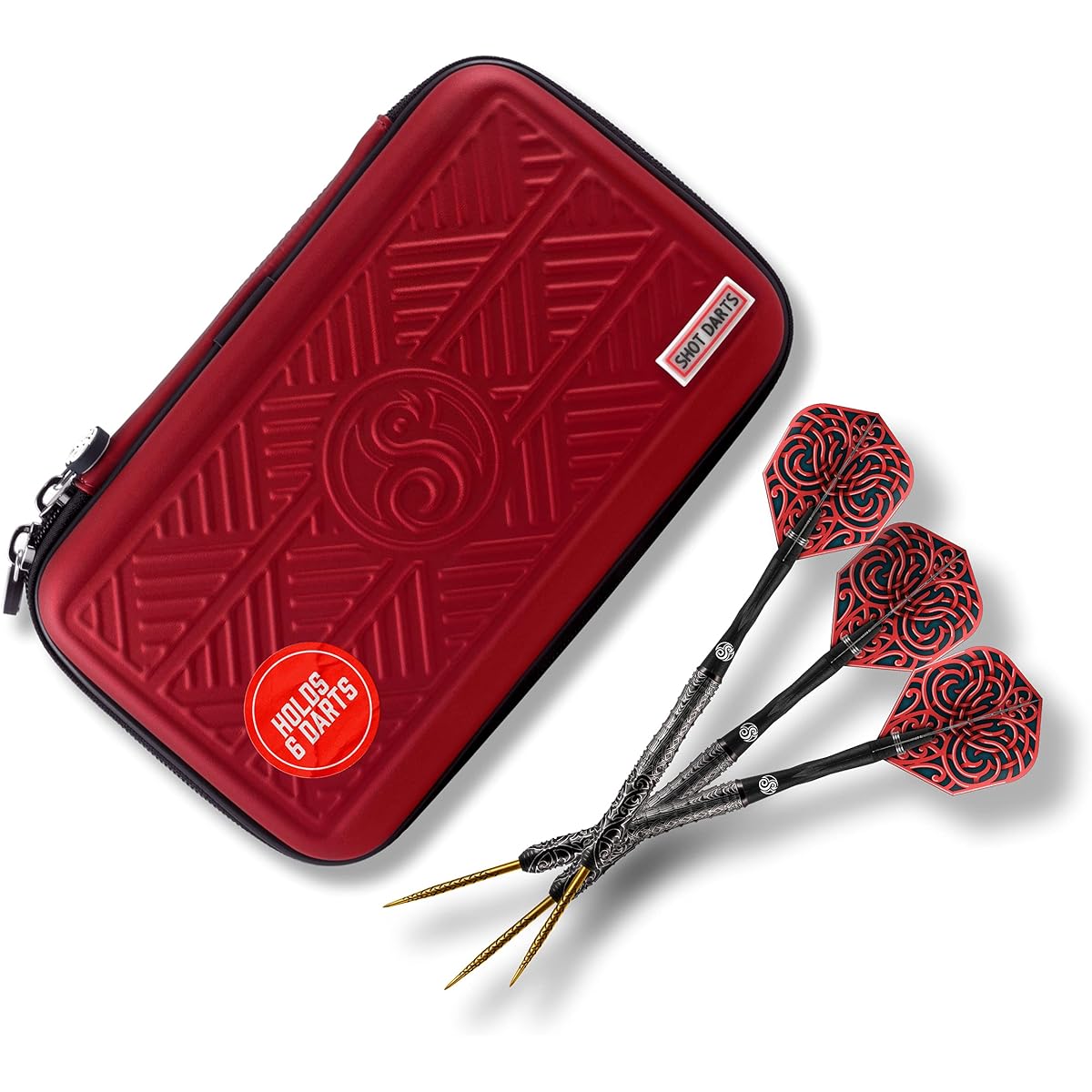 Shot! Darts Tactical Darts Wallet Case (Red)