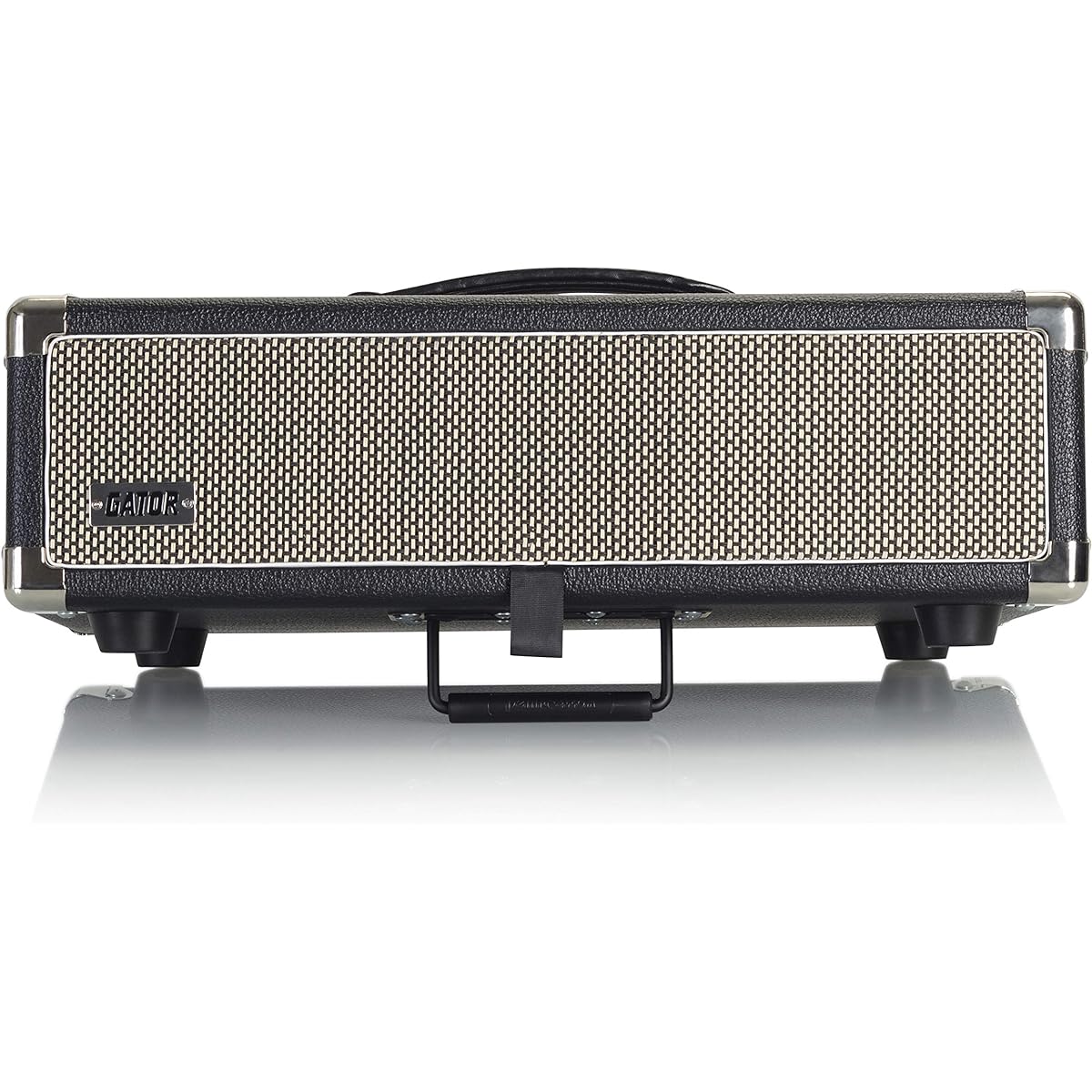 GATOR Rack Case Vintage Amp Style Retro Rack Series 2U Black GR-RETRORACK-2BK (Mounting screws/washers included) [Domestic regular product]