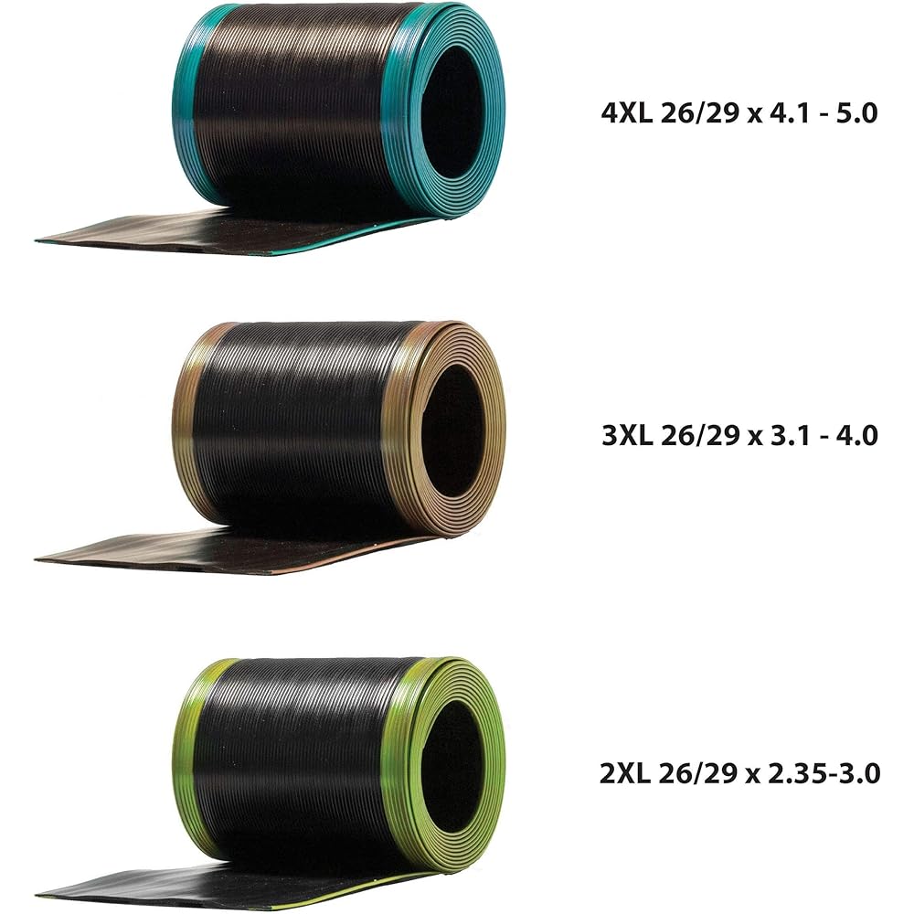 Heywood Mr. Tuffy Tire Liner Pair (Red, 700x28-32, 27x1-1/4-Inch)