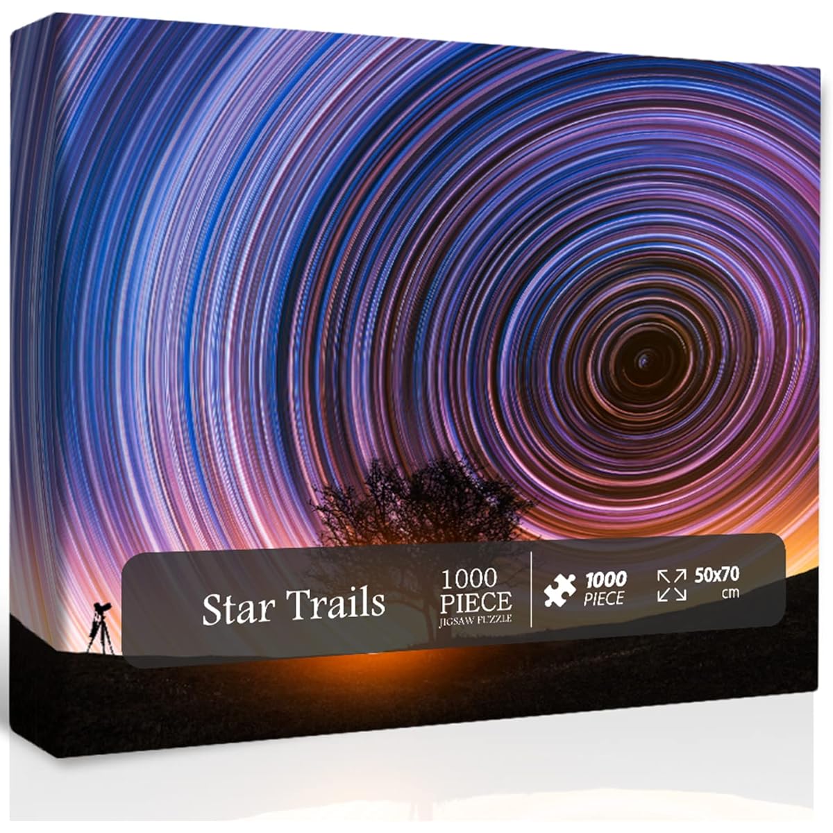 Impossible Hard Puzzle for Adults Nature Landscape Puzzle for Adults 1000+ Pieces Hard Scenic Jigsaw Puzzle Colorful Night Sky Challenge Puzzle