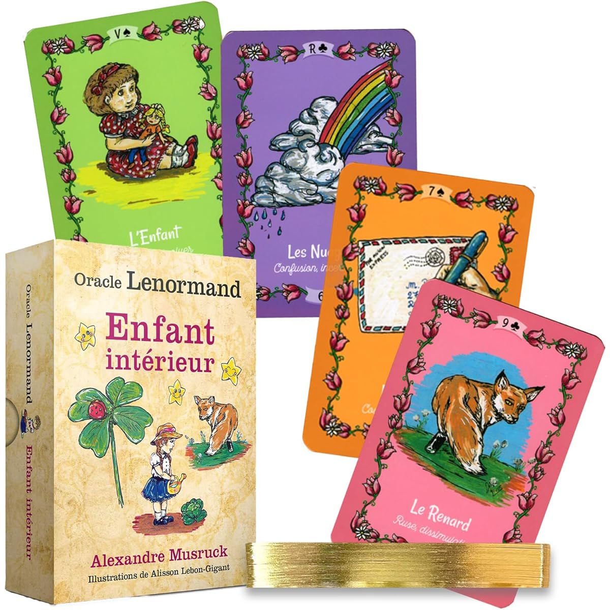 [Genuine] Inner Child Lenormand Card [Comes with Japanese paper with the meaning of the Lenormand Card written] Tarot fortune telling