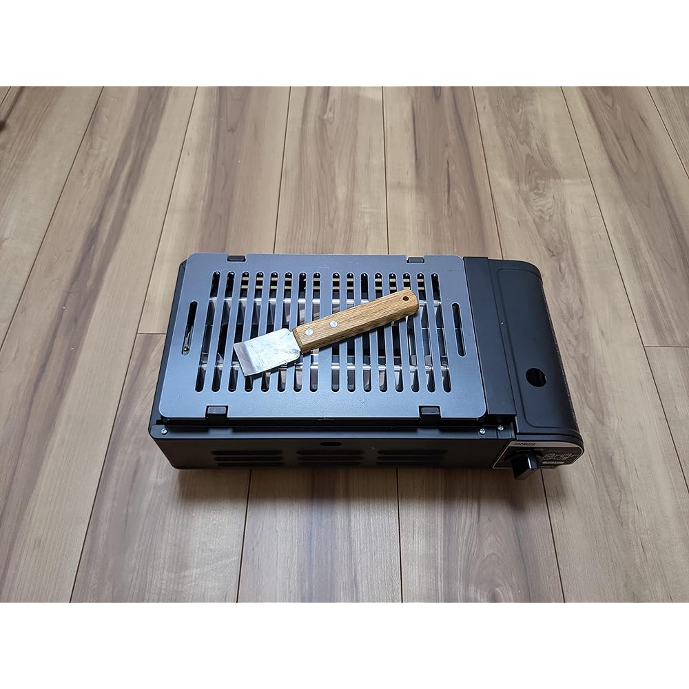 (169) Extra Thick Iron Plate Net BBQ Barbecue Long Hole Nitinen Juju Boy 2 Compatible Iron Plate (Stove is not included in the product) (4)