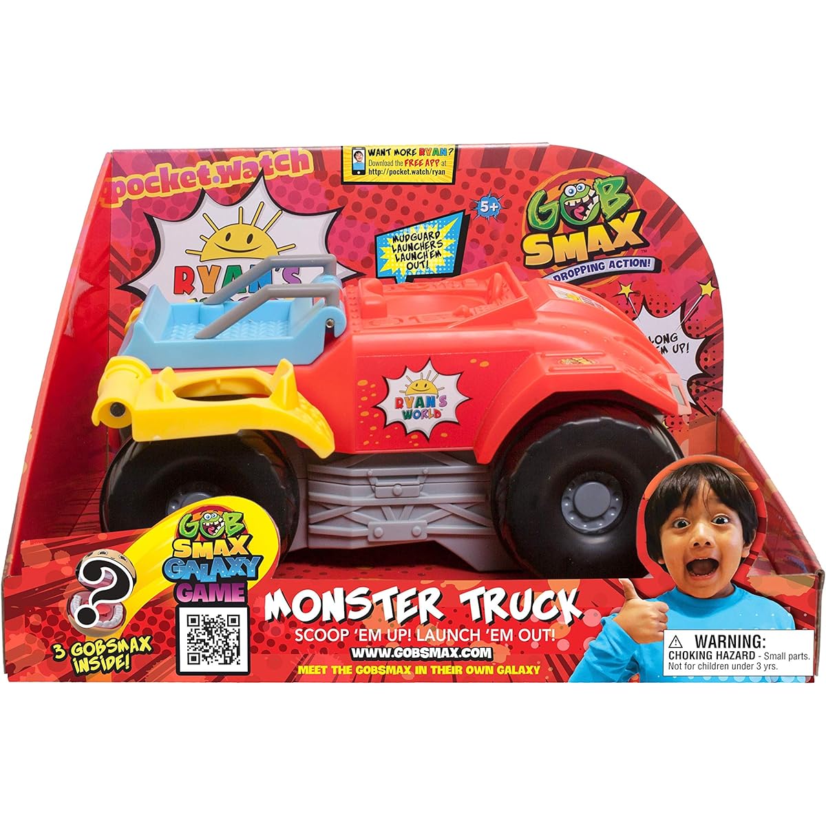 RYAN'S WORLD Gobsmax Monster Truck