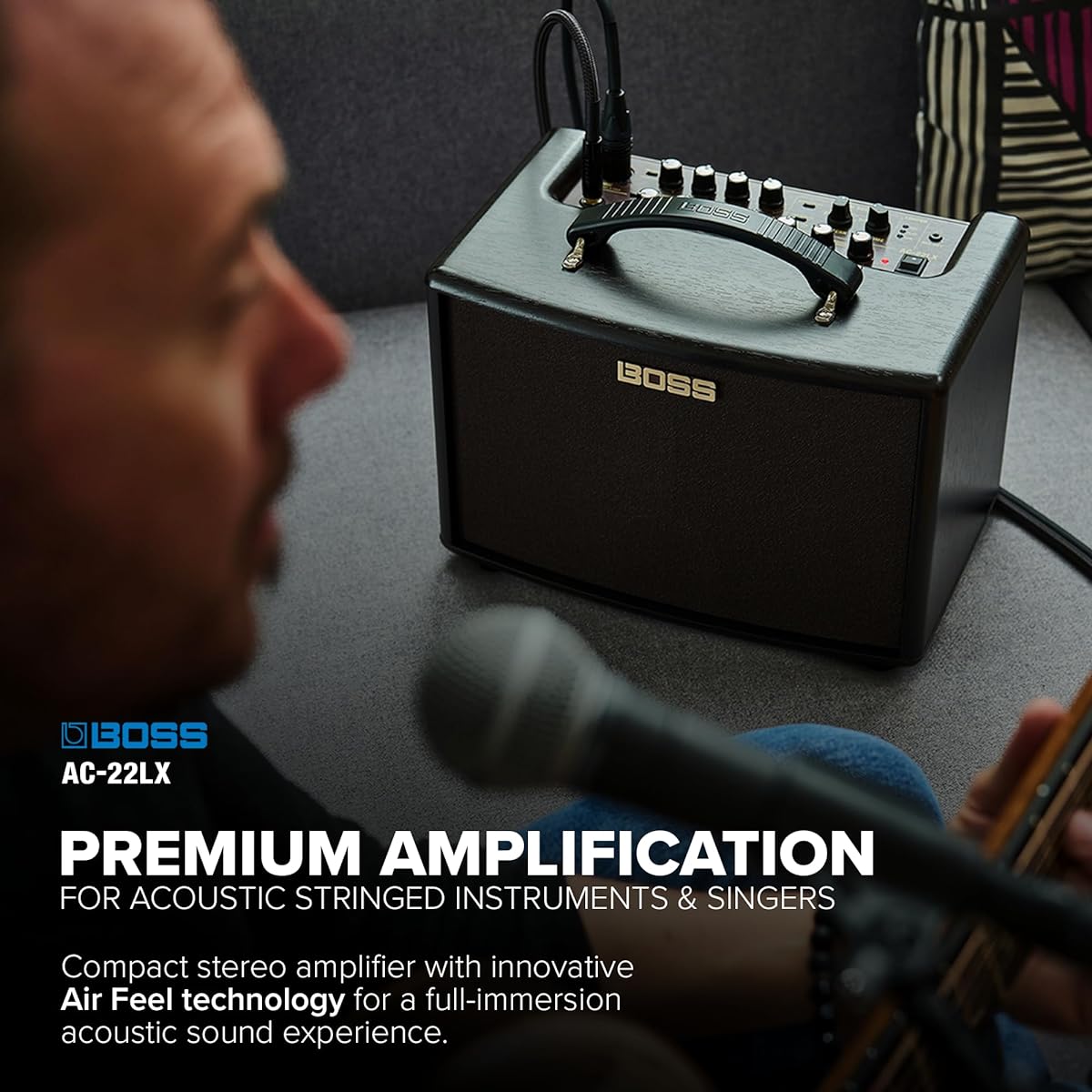 BOSS/AC-22LX Acoustic Amplifier 10W Acoustic Guitar Amplifier Acoustic Guitar Boss AC22LX