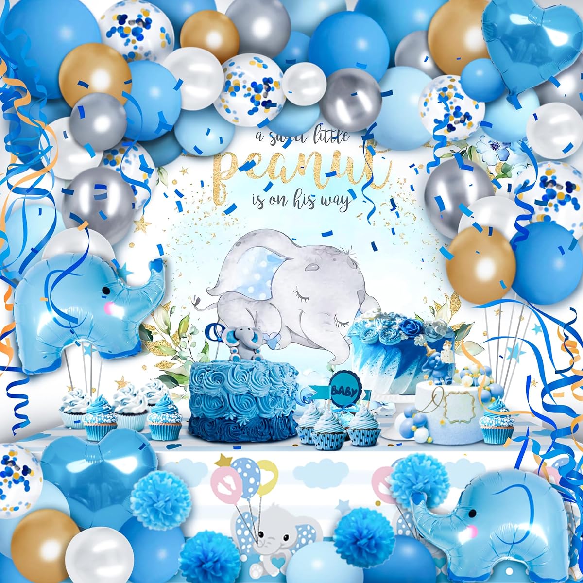 Party Spot! Baby Shower Decorations for Boys