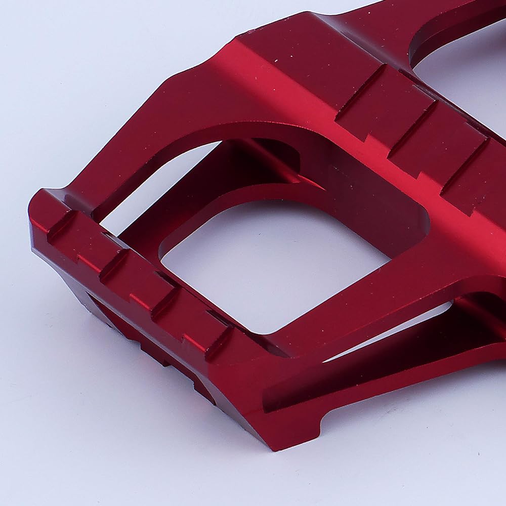 NOGUCHI Aluminum Pedal [NPR-1] For Road/Cross Anodized Finish Red NPR-1