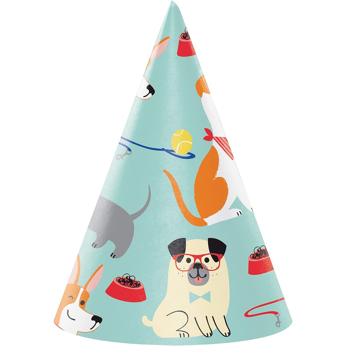 24 dog party hats