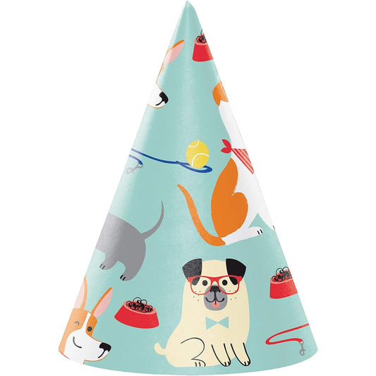 24 dog party hats