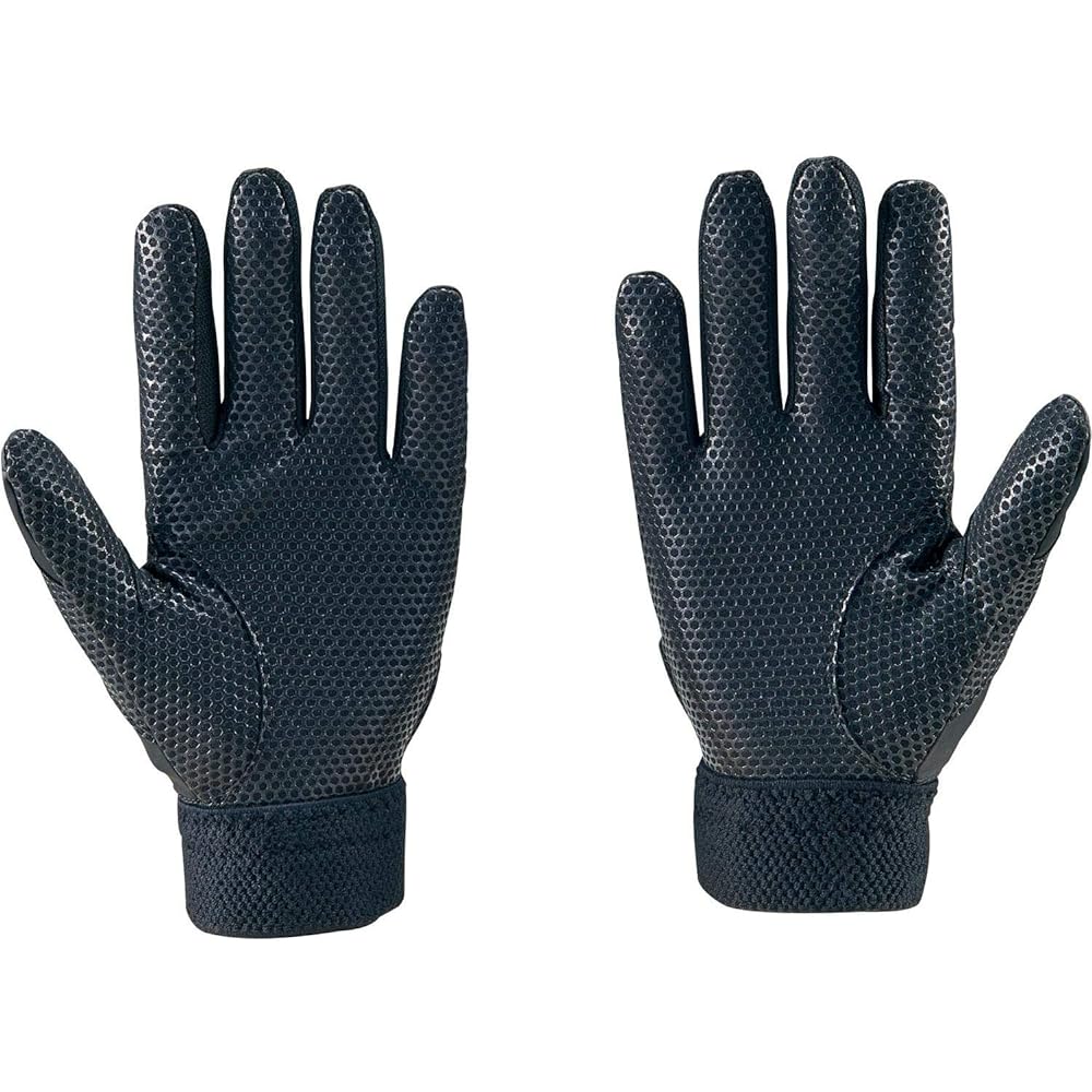 ZETT Baseball Batting Gloves, For Both Hands, Compatible with High School Baseball Rules, Palm Silicone Treatment, White (1100), S Size, BG519HS