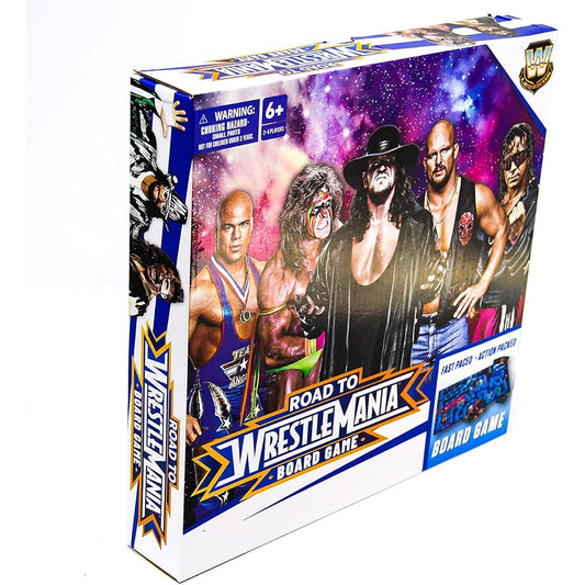 WWE Road to Wrestlemania Board Game - Fast Pace Action Packed Board Game - Includes WWE Legends