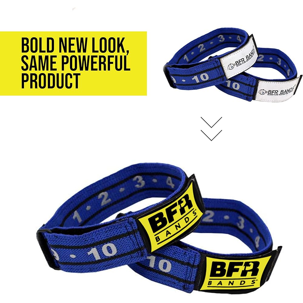 BFR Band 1.5" Occlusion Training Band by Rigid Edition, Blood Flow Restriction Band Give Lean & Fast Muscle Growth Without Lifting Heavy Weights1.5" Width (Arm)
