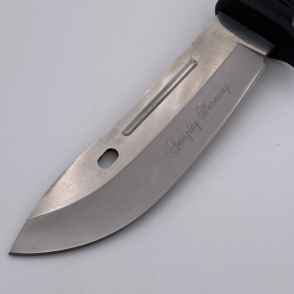 Amazing Harmony Sheath Knife Survival Hunting Sword Fishing Stainless Steel Climbing Camping Outdoor 199