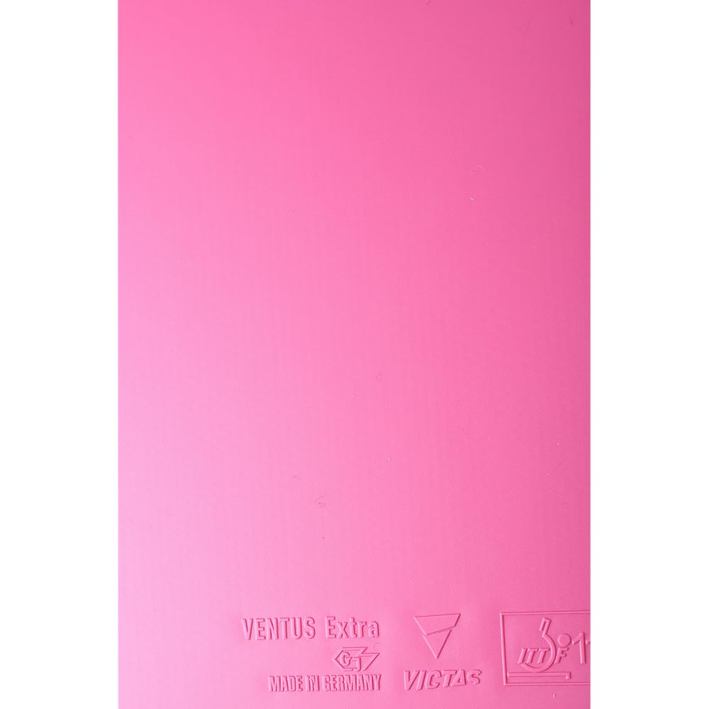 VICTAS Table Tennis Rubber VENTUS Limber High Energy Tension Soft Red/Black/Pink 200010