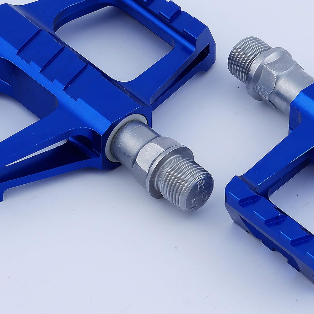 NOGUCHI Aluminum Pedal [NPR-1] For Road/Cross Anodized Finish Blue NPR-1