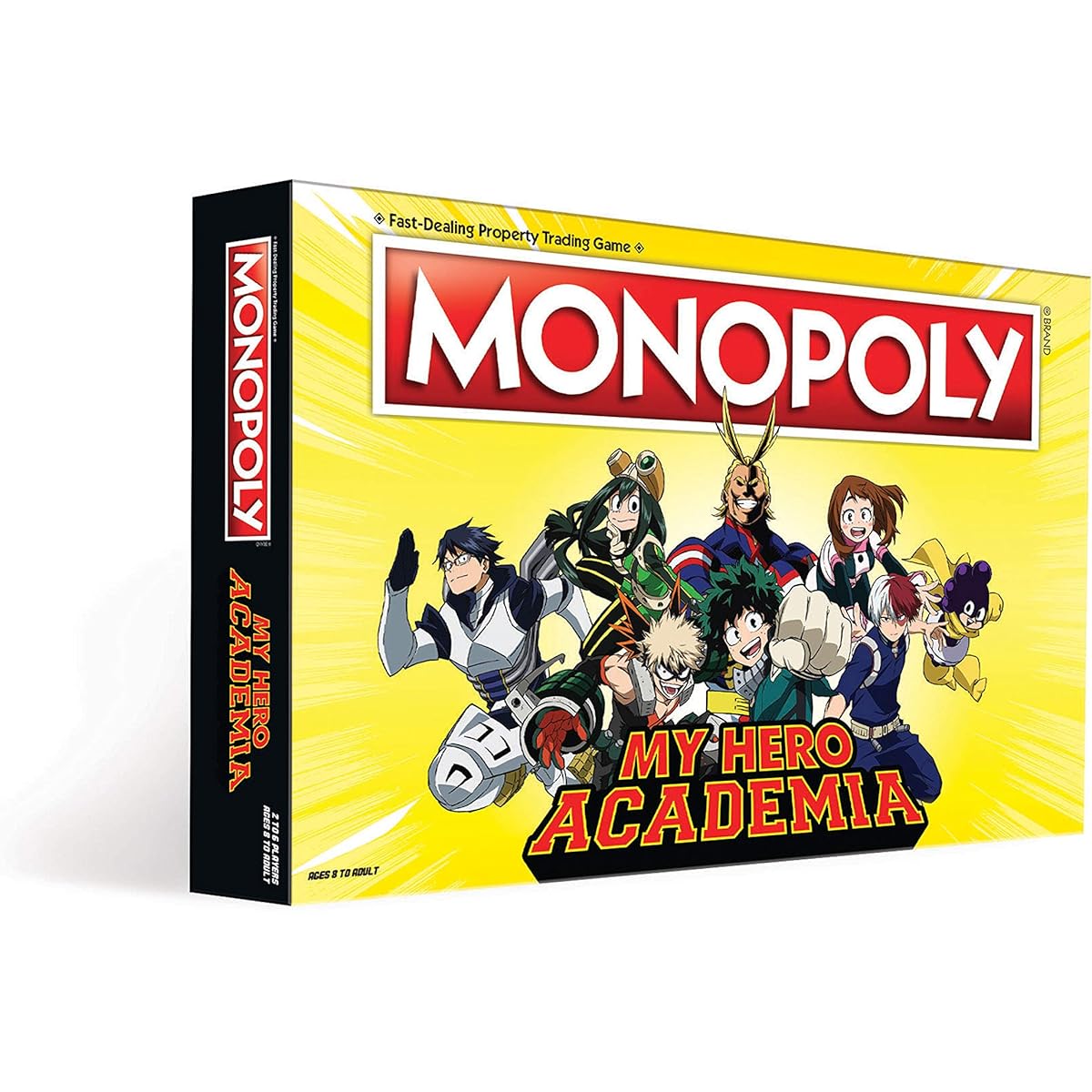 Monopoly My Hero Academia Board Game Themed Monopoly Board Game Custom Collectible Tokens Bring your favorite My Hero Academia show to life