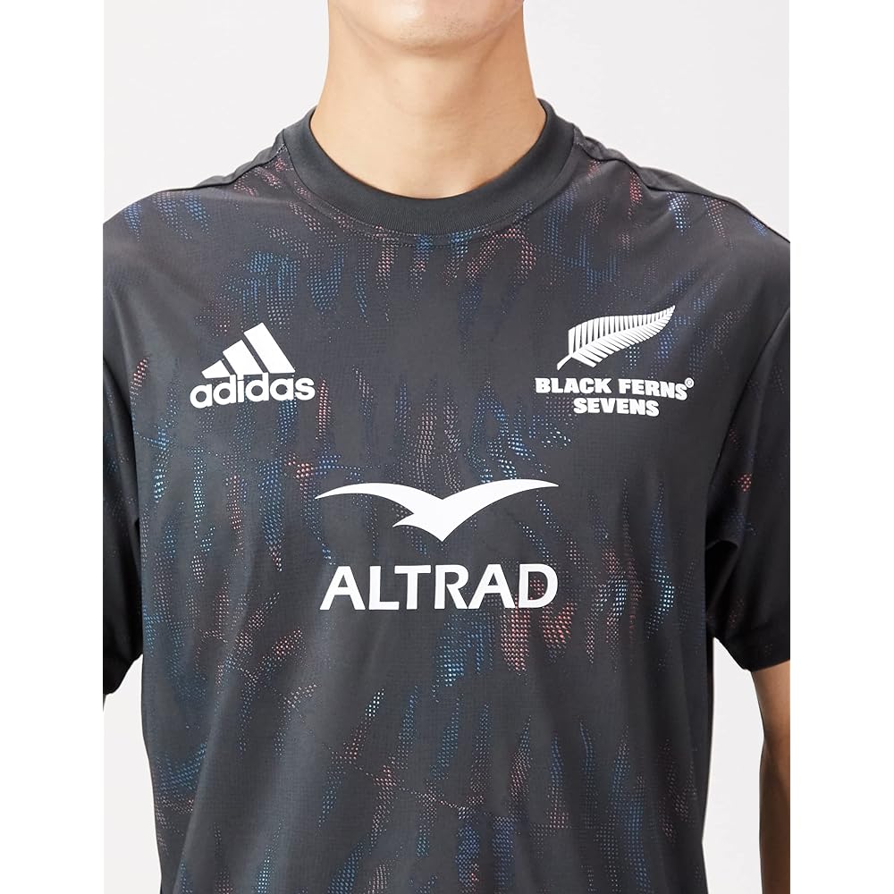 Adidas DC316 Short Sleeve Uniform All Blacks 7s Home T-Shirt