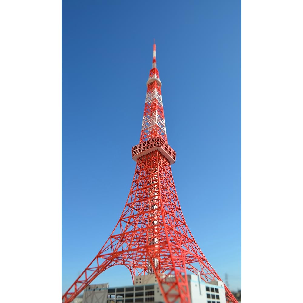 Cobaanii mokei workshop Kobaani model workshop 1/1000 1967 Tokyo Tower paper assembly kit SP-001