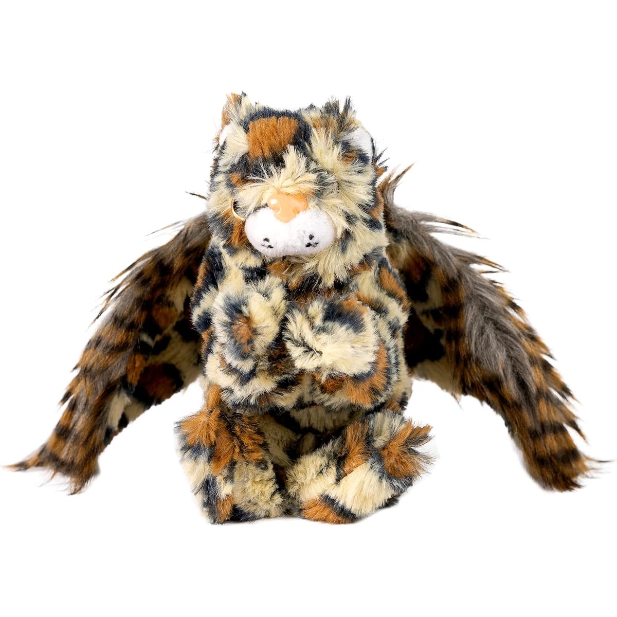 RANDIMALS Randimini Collection Eagle Leopard Floppy Plush Bean Filling Toy 6.5" Soft Huggable Premium Quality Hybrid Animal Friend Encourages Adventure and Imagination.