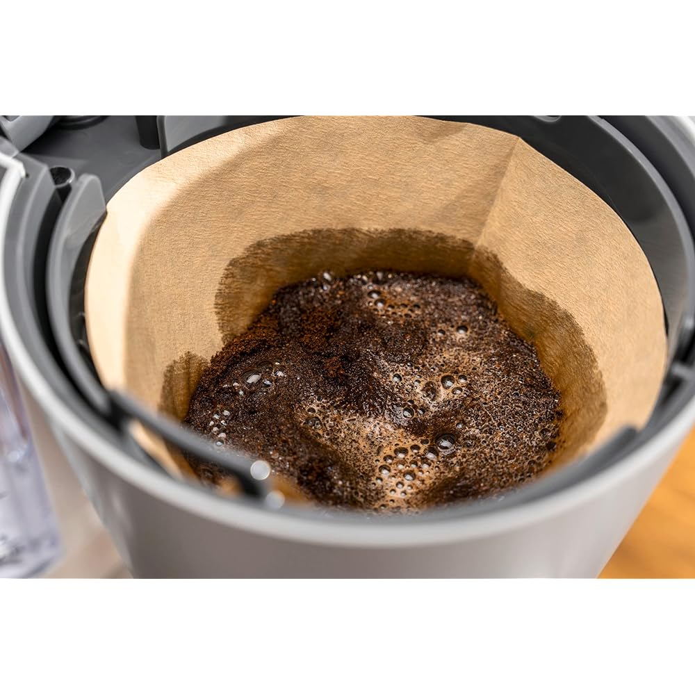 ZWILLING "Enfinigy Coffee Maker" Automatic Aroma Extraction Large Capacity 10 Cups Heat Retention Function Reservation Timer Cleaning Mode Water Hardness Setting [Authorized Japanese Product] Enfinigy Glass Drip Coffee Maker 53103-400