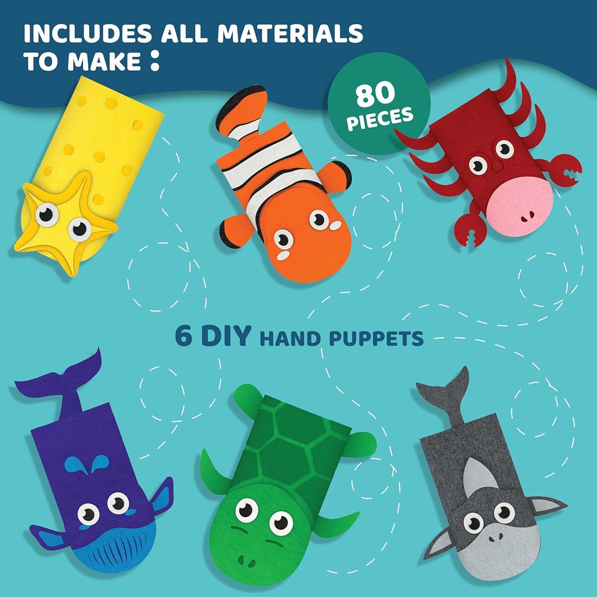 Arts Crafts Children's Activities Hand Puppets