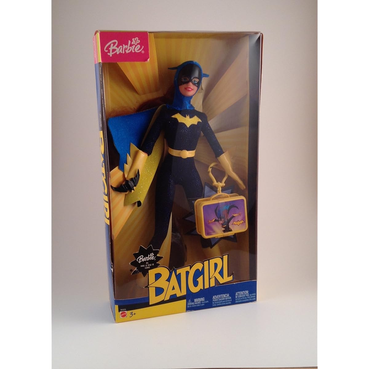 Barbie as BatGirl: 11.5" Collectible Doll with Stand and Character Logo from DC Comics Super Friends