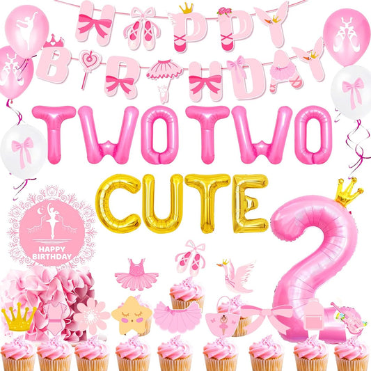 31 Cute 2 Year Old Birthday Decorations for Girls 2 Cute Ballerina Birthday Decorations Ballerina 2 Year Old Birthday Balloons Ballet Birthday Balloons