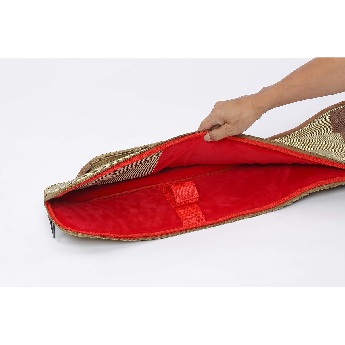 Ibanez Acoustic guitar bag with the concept of "individuality and playfulness" Equipped with protective cushion (Tweed-like material) IAB541TW