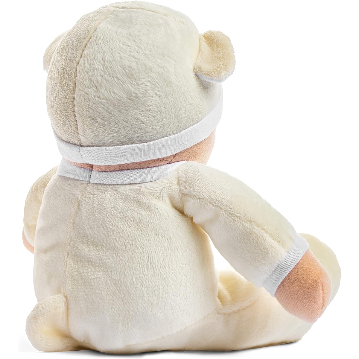 Baby's 1st Soft Rattle Doll Yellow Sleeper Uni