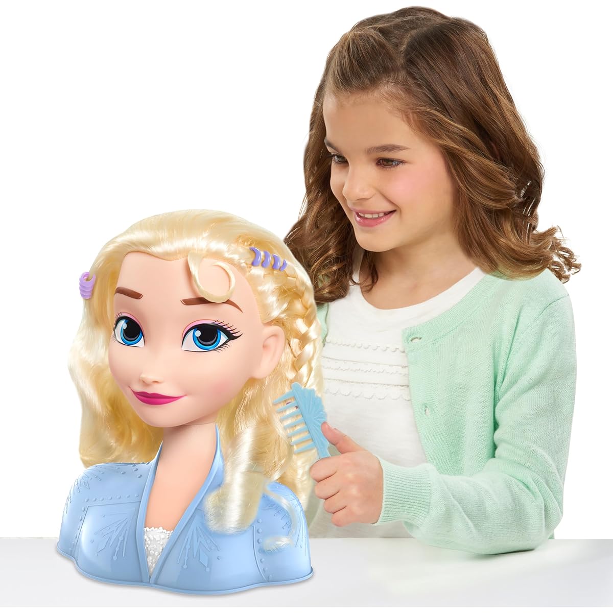Just Play Disney Disney [Frozen 2] Frozen 2 Elsa Styling Head Princess Toy Girls Fashionable Hair Accessory Frozen [Parallel Import]